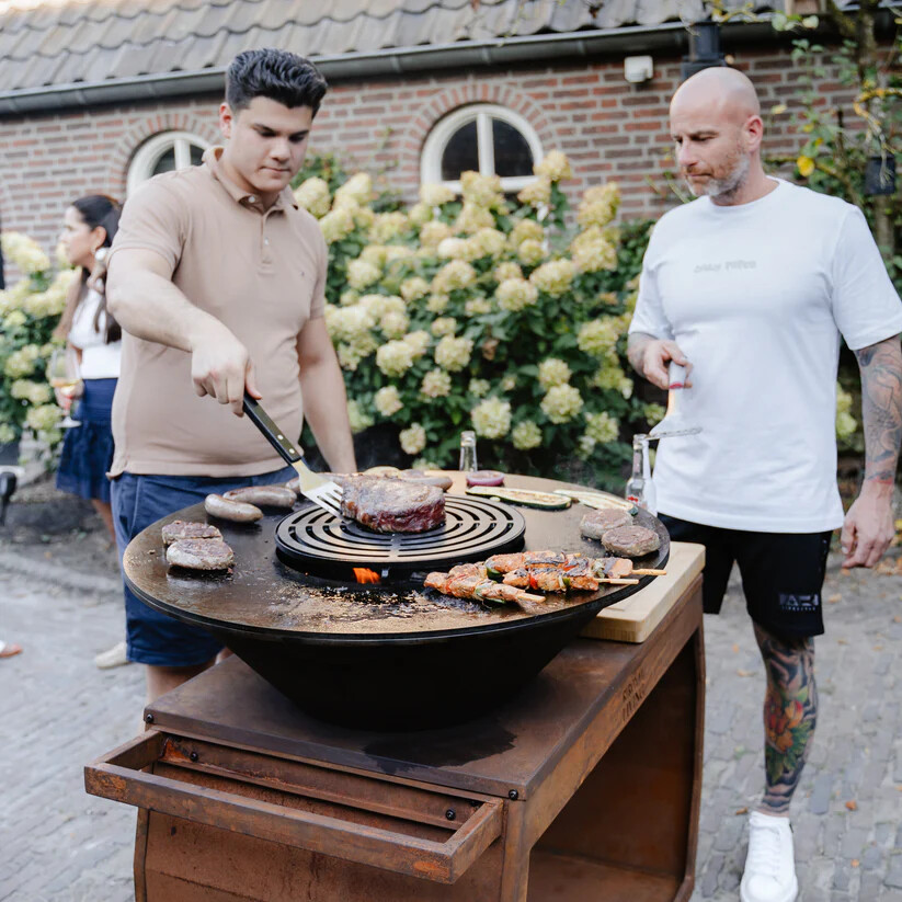BBQ Plancha Grill Big Jack Cortenstaal 3.0 -
