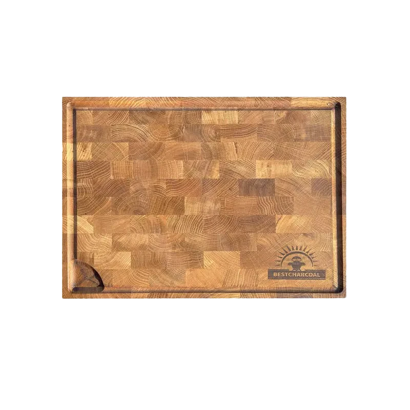 BESTCHARCOAL SNIJ/SERVEERPLANKKOPSHOUT EIKEN 40X30X4