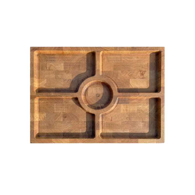 BESTCHARCOAL SNIJ/SERVEERPLANKKOPSHOUT EIKEN 40X30X4