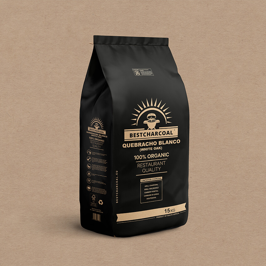 BESTCHARCOAL HOUTSKOOL QUEBRACHO BLANCO 15KG