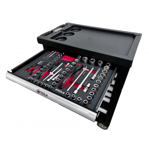 EDWIN TOOLS GEVULDE GEREEDSCHAPSWAGEN, 154-DLG.