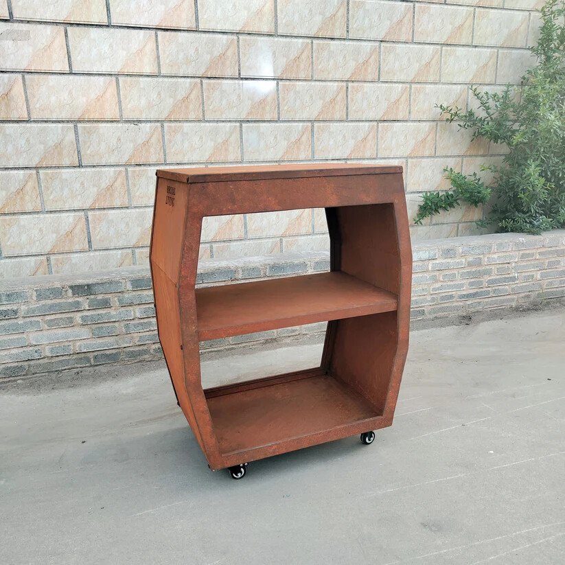 BBQ Plancha Tafel - Tabla Cortar Cortenstaal