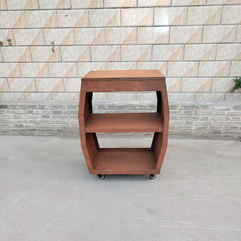 BBQ Plancha Tafel - Tabla Cortar Cortenstaal