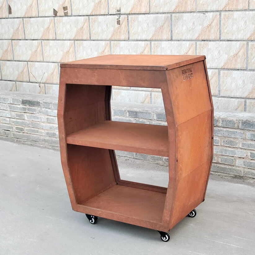 BBQ Plancha Tafel - Tabla Cortar Cortenstaal