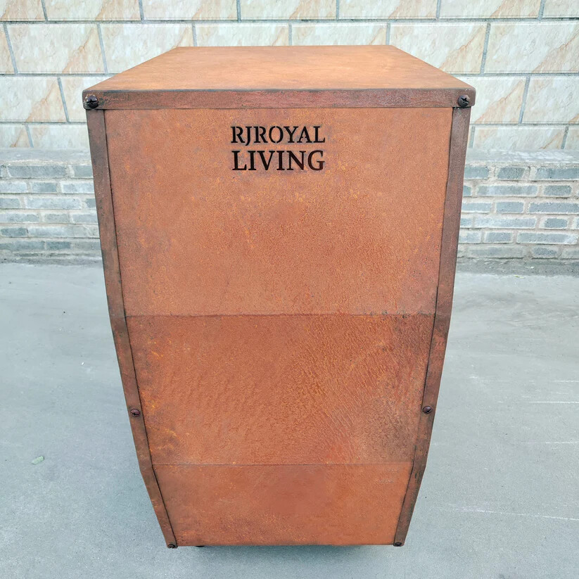 BBQ Plancha Tafel - Tabla Cortar Cortenstaal