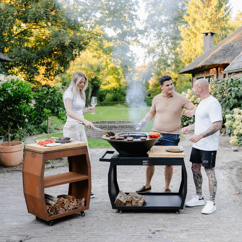 BBQ Plancha Grill Big Jack Black 3.0 -