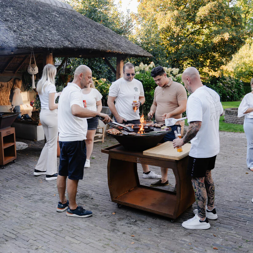 BBQ Plancha Grill Big Jack Cortenstaal 3.0 -