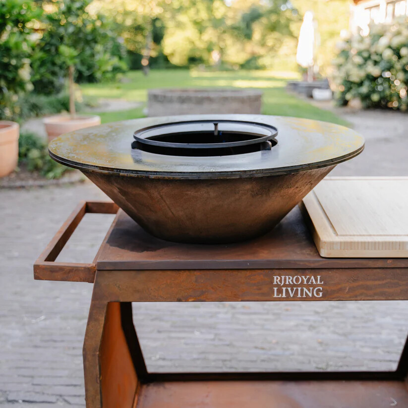 BBQ Plancha Grill Big Jack Cortenstaal 3.0 -