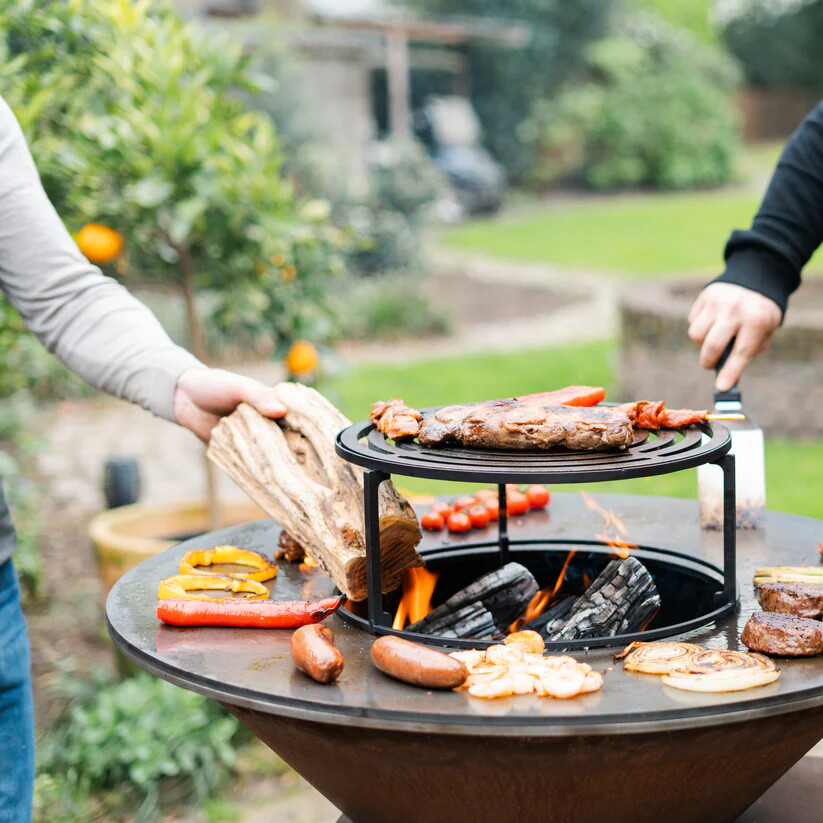 BBQ Plancha Grill Compañero XXL Cortenstaal 2.0 - Ø80cm